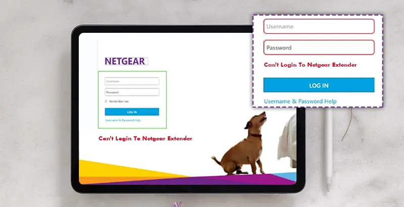 Can’t Login To Netgear Extender?
